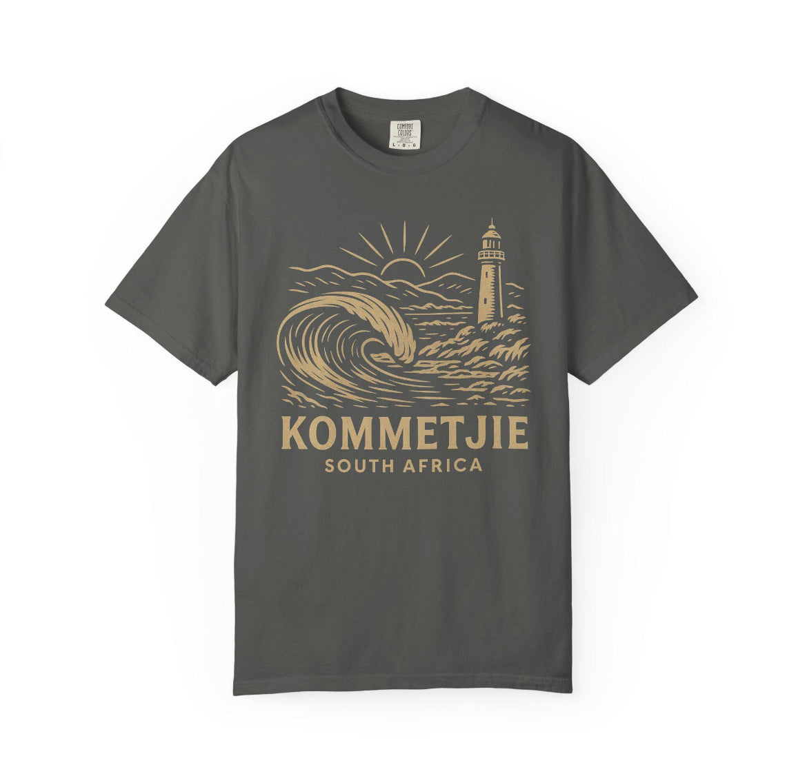 RRK Mens Kommetjie Surf T-shirt, Casual Wear Mens Tee, Stylish Graphic Tee, Gift