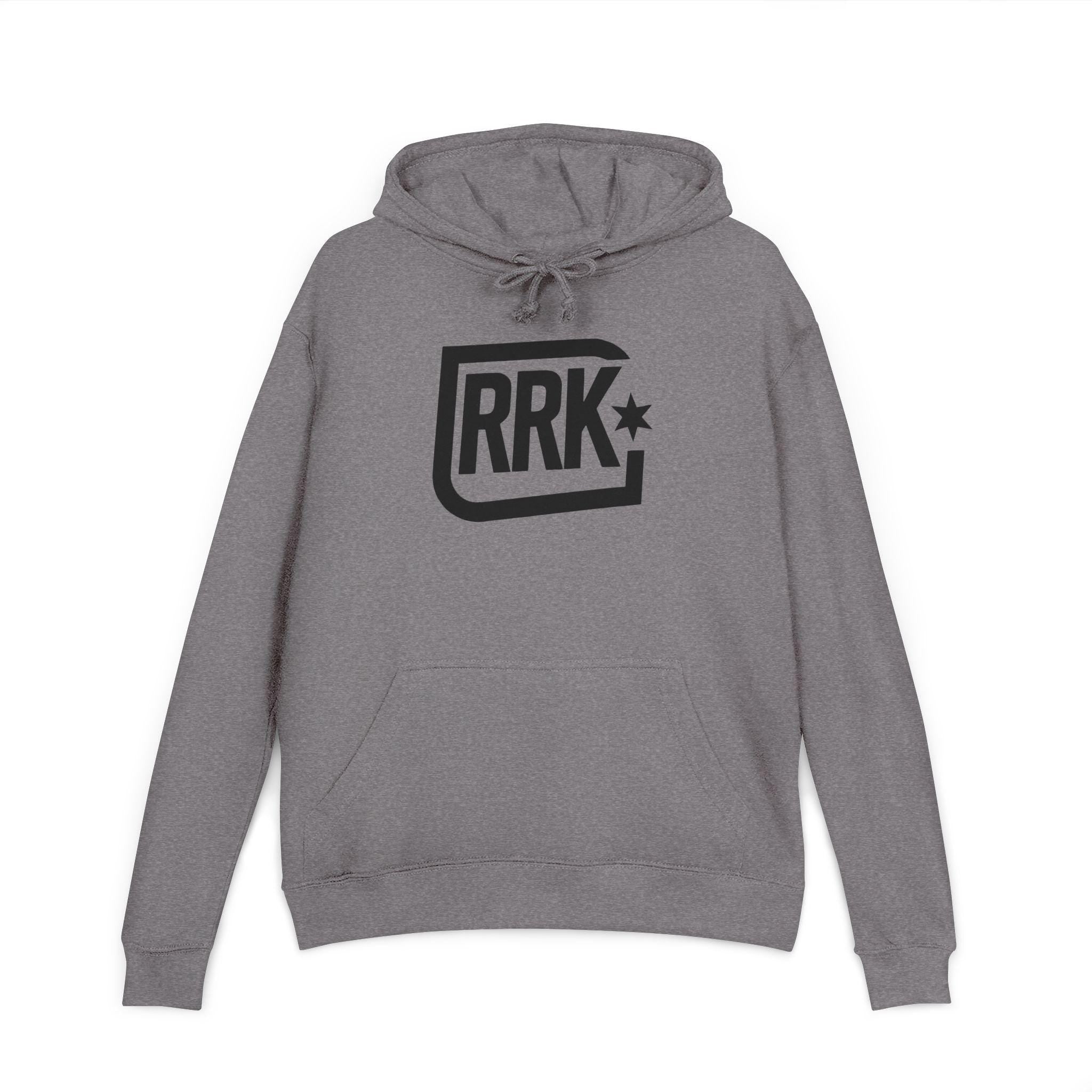 RRK Street Wear Graphic RRK Hoodie, Cozy Casual Wear, Perfect Gift for Friends, Trendy Streetwear, Graphic Pullover