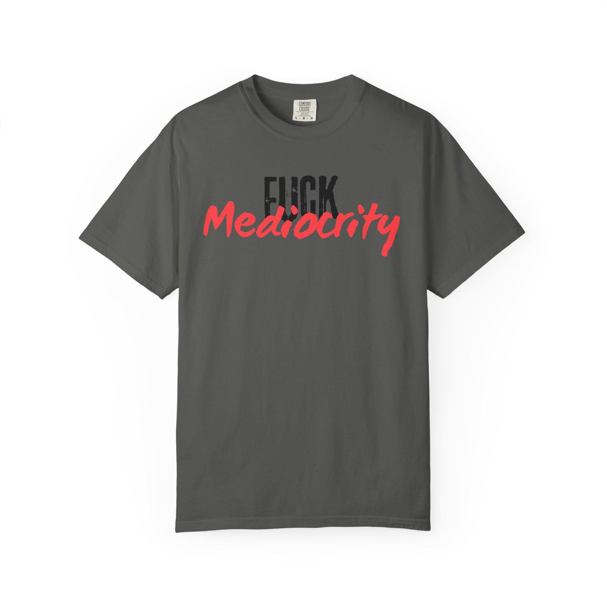 RRK Street Wear FuckMediocrity T-Shirt, Graphic Shirt, Mens Tee, Streetwear, Casual Wear for men