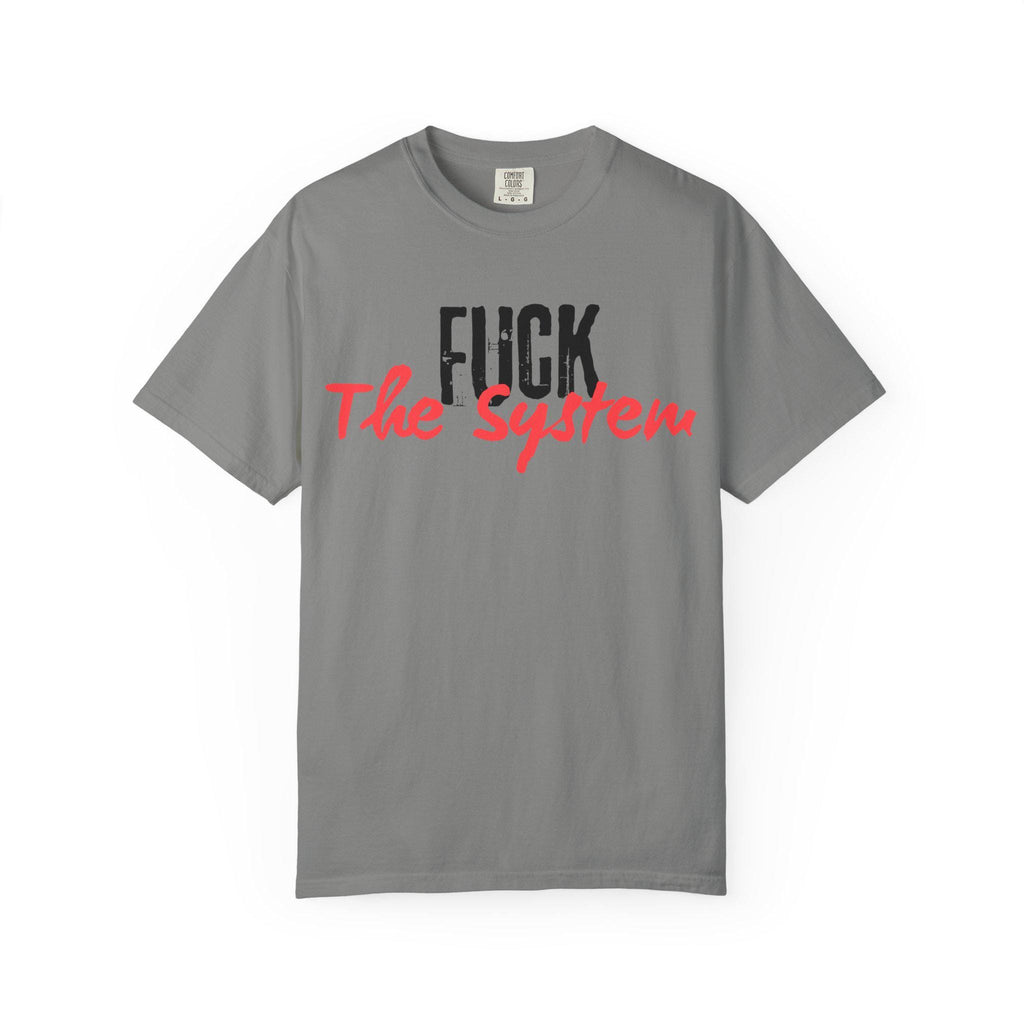 RRK FucktheSystem T-Shirt, Graphic Shirt, Mens Tee, Streetwear, Casual Wear for men