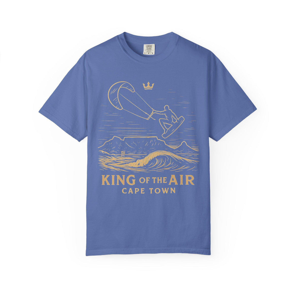 RRK Street Wear KinOftheAir Kiteboard T-shirt, Casual Wear, Mens Tee, Kitesurf Tee