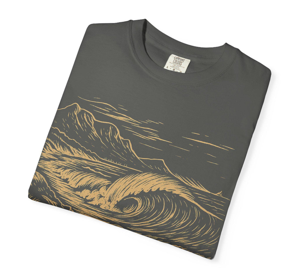 RRK Street Wear Men’s Dunes Surf T-shirt, Casual Wear, Mens Tee, Graphic Tee