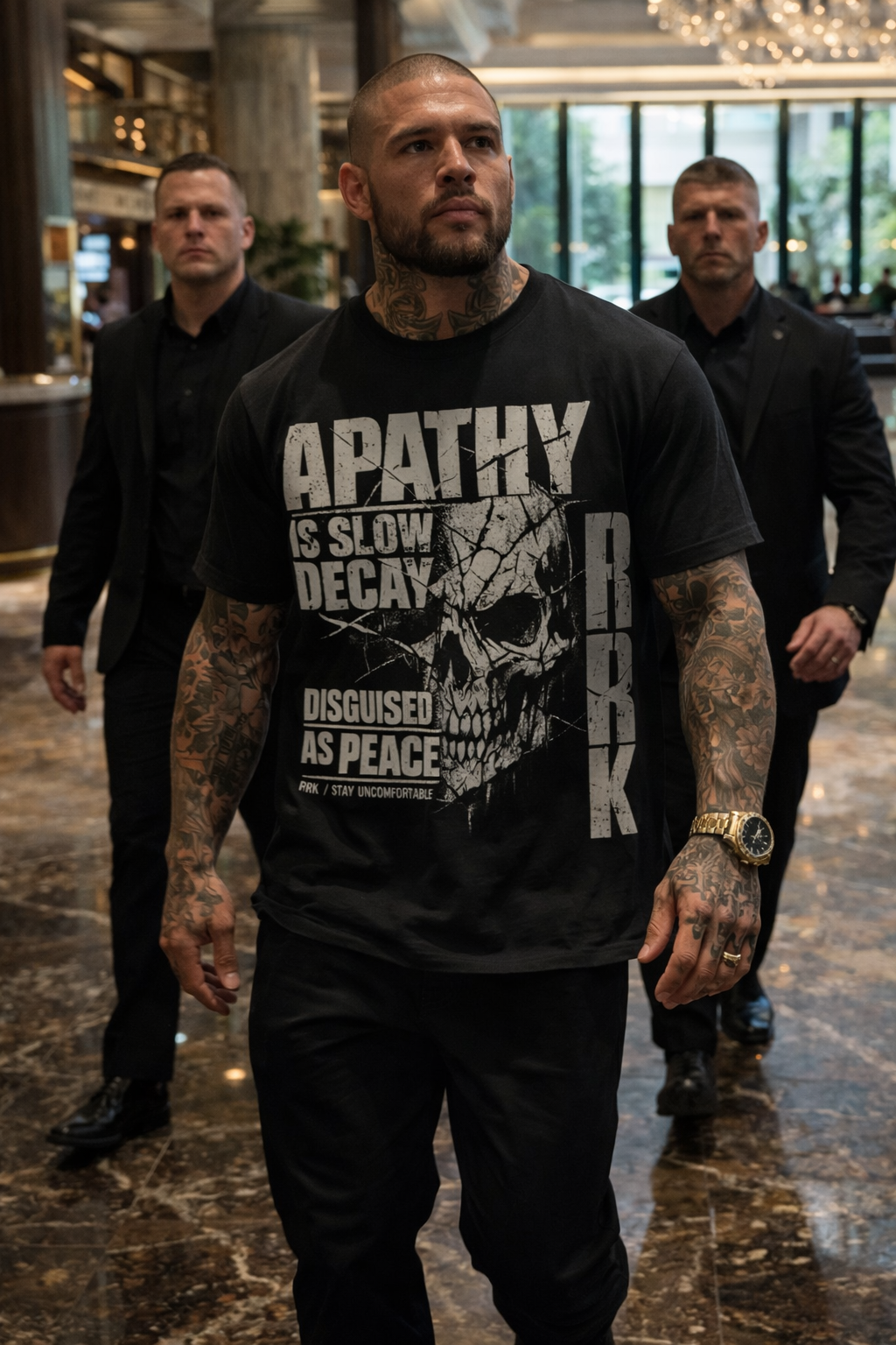 RRK Apathy men’s T-shirt. Casual tee