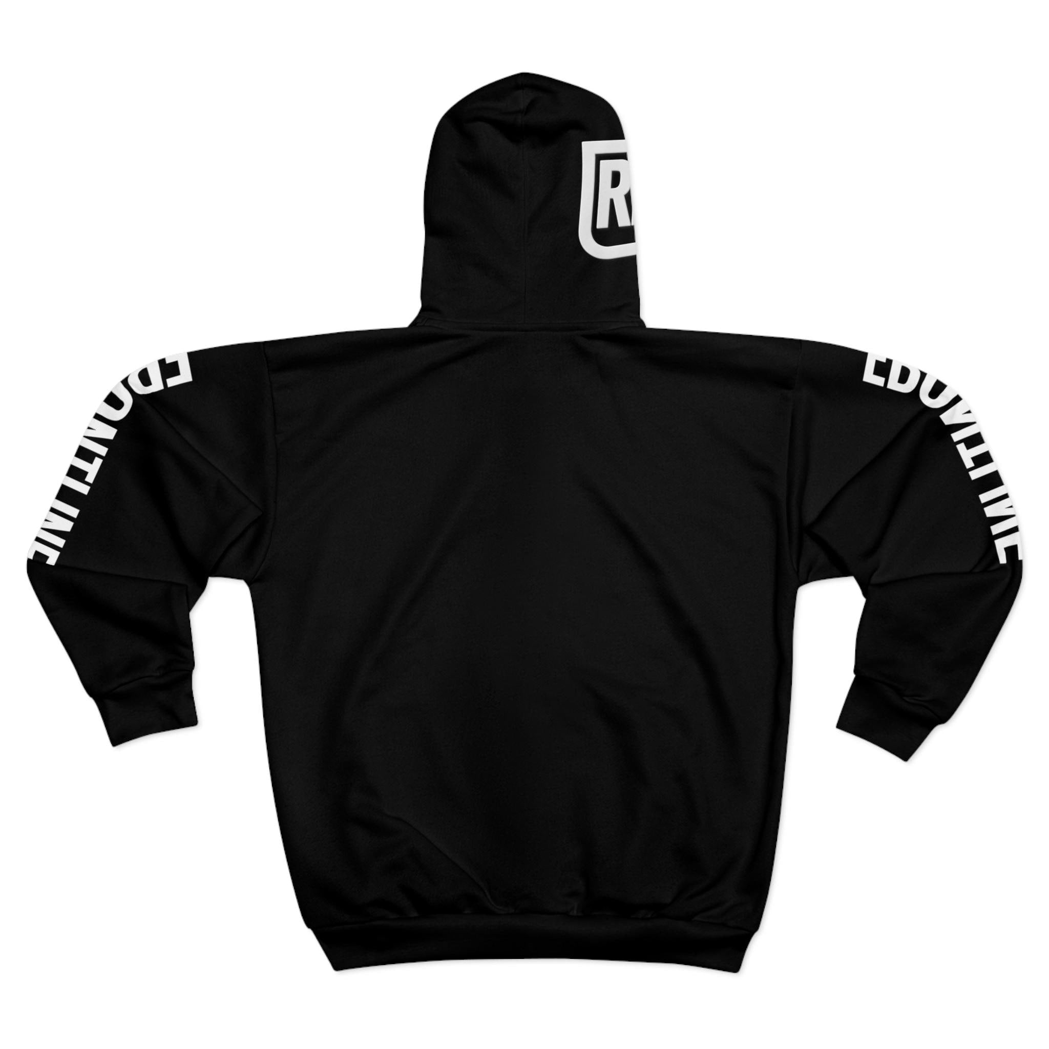 RRK Street Wear Frontline Surf Zip Hoodie, Comfortable Casual Wear, Perfect for Men, Surf, Skate, Wake, Kite, Motocross, Skydive