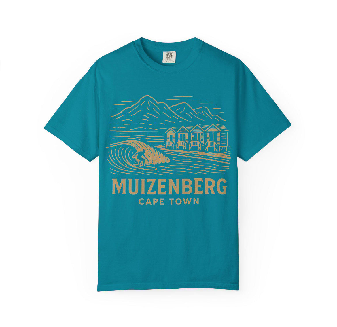 RRK Men’s Muizenberg Surf T-shirt, Casual Wear, Mens Tee Graphic Tee