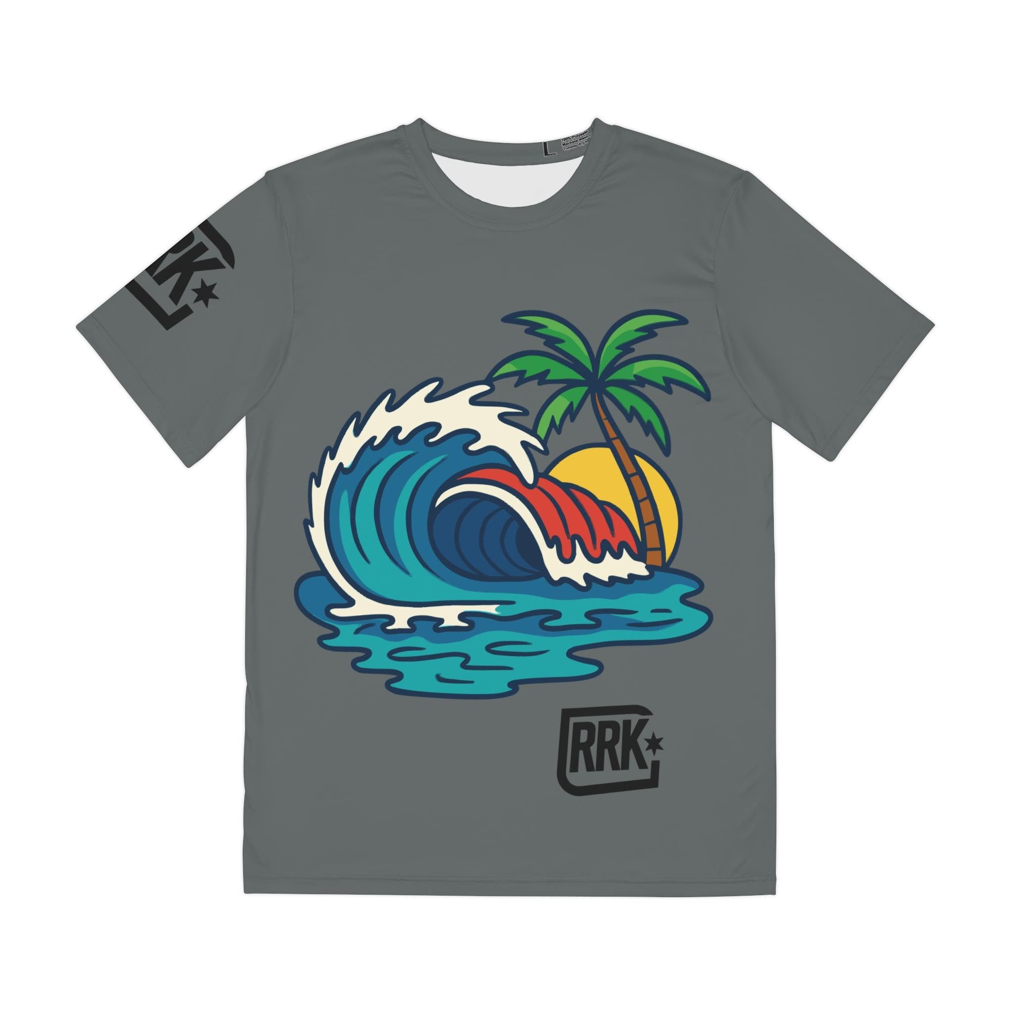 RRK Street Wear Island Break Men's Tee with Graphic Island Vibe Design, Gift for men, Casual Wear