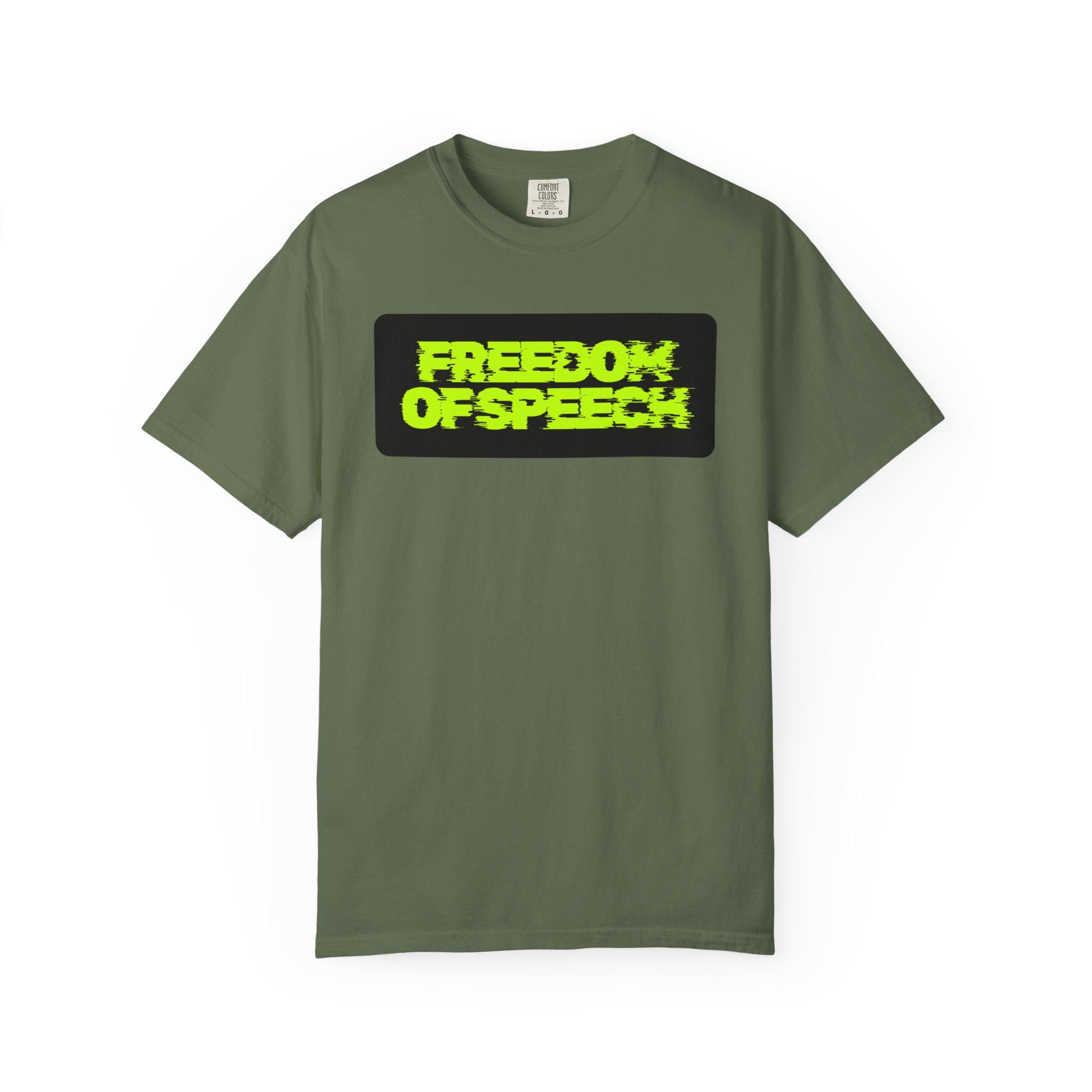 RRK FreedomofSpeech T-Shirt, Graphic Shirt, Mens Tee, Streetwear, Casual Wear for Men