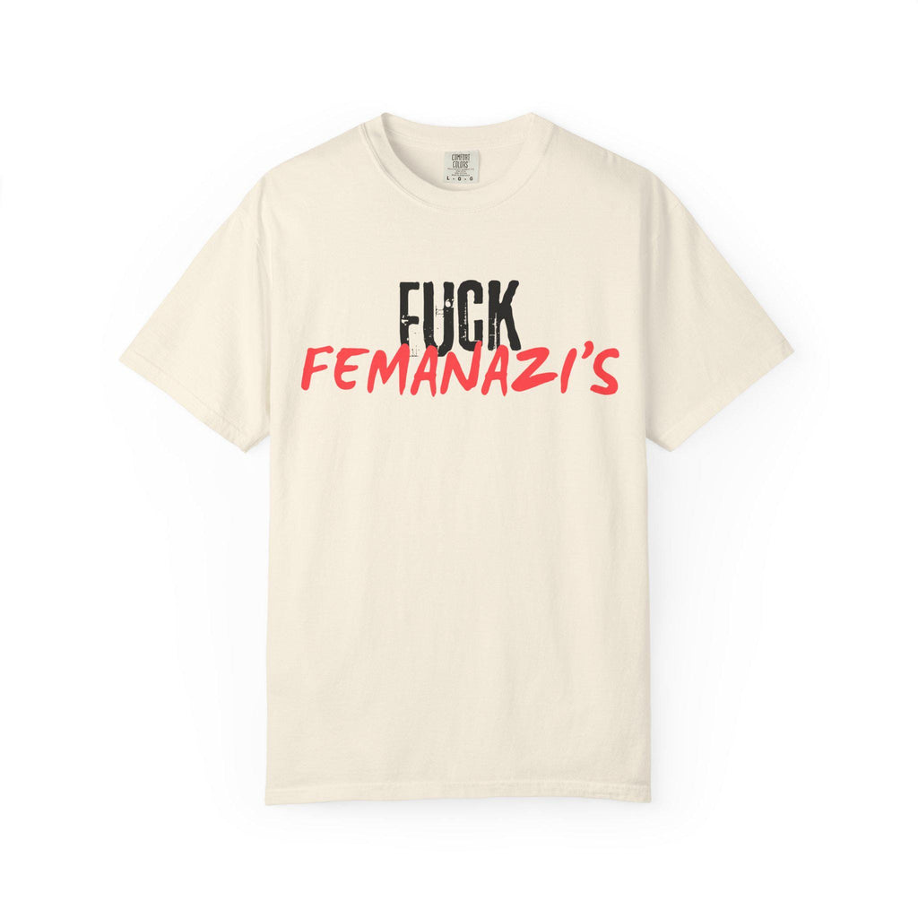 RRK Street Wear FuckFemanazis T-Shirt, Graphic Shirt, Mens Tee, Streetwear, Casual Wear for Men