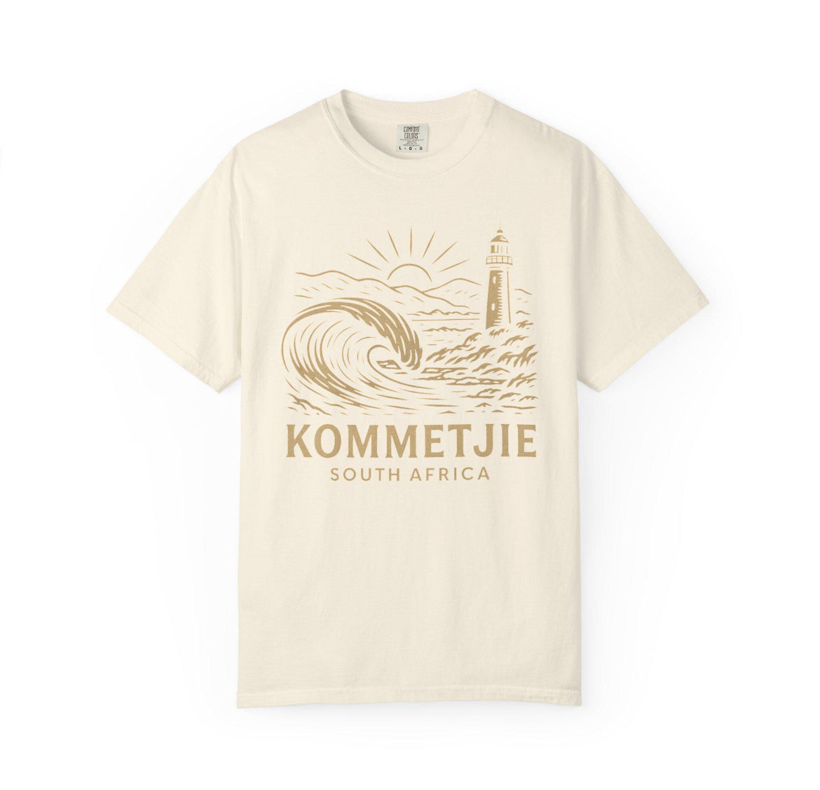 RRK Mens Kommetjie Surf T-shirt, Casual Wear Mens Tee, Stylish Graphic Tee, Gift