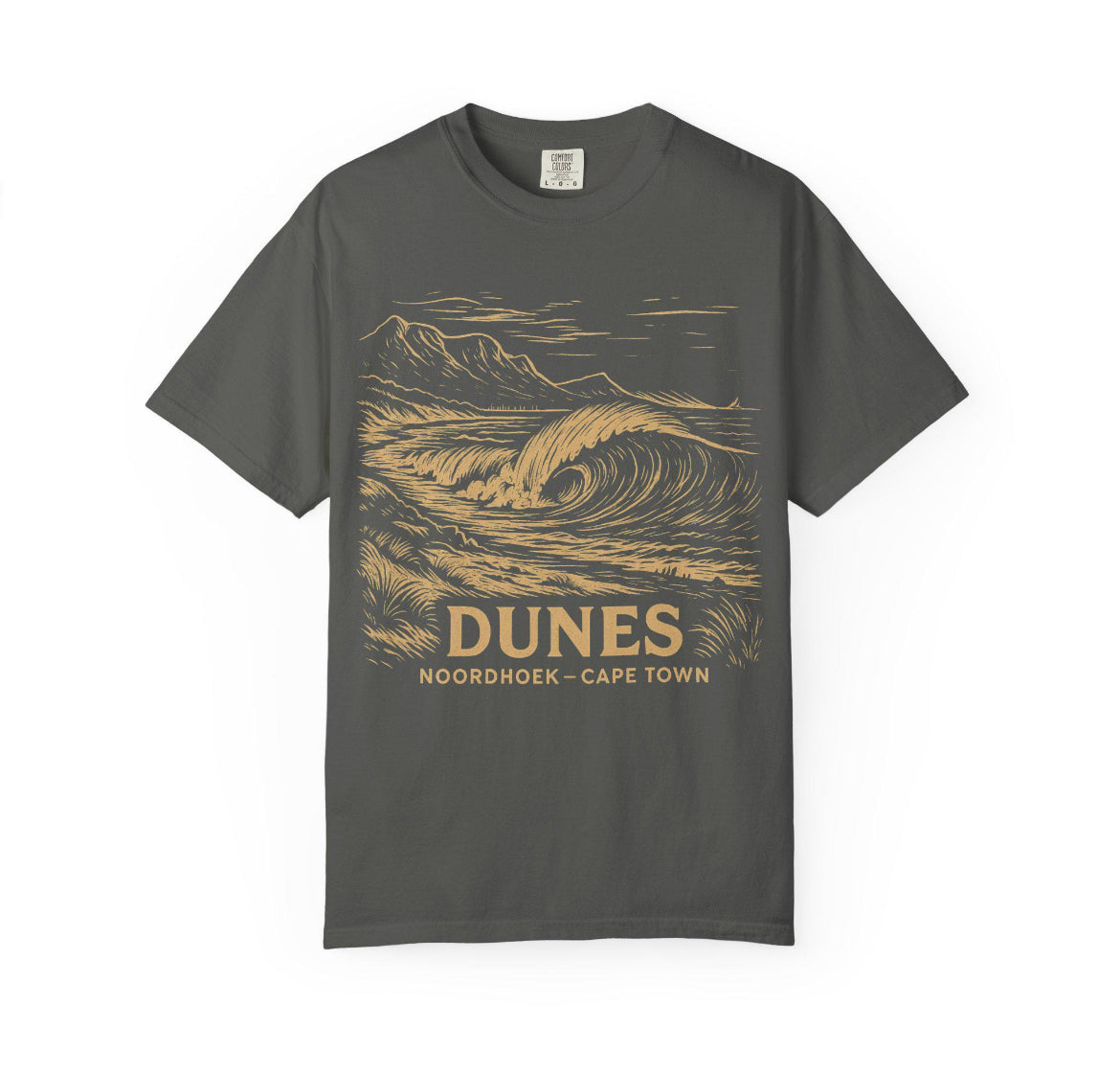 RRK Street Wear Men’s Dunes Surf T-shirt, Casual Wear, Mens Tee, Graphic Tee