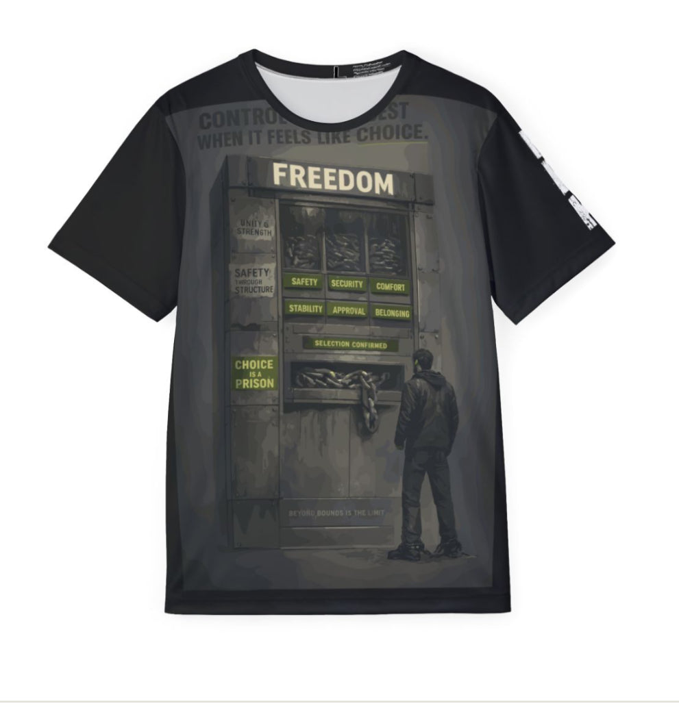 RRK Control is Choice men’s casual T-shirt