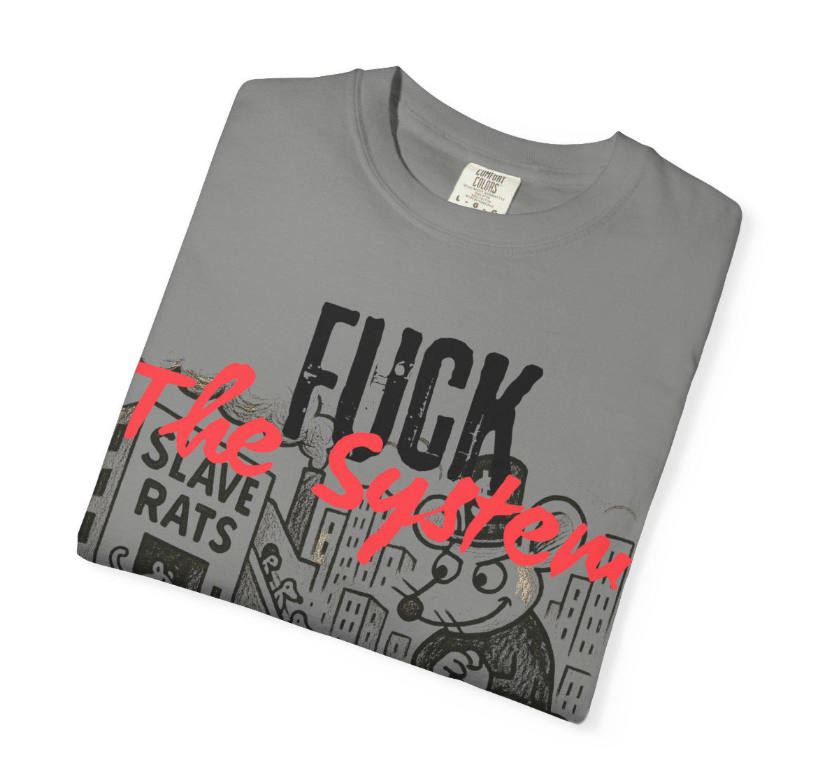 RRK Street Wear SlaveRats T-Shirt, Graphic Shirt, Mens Tee, Streetwear, Casual Wear for men, Graphic Tee