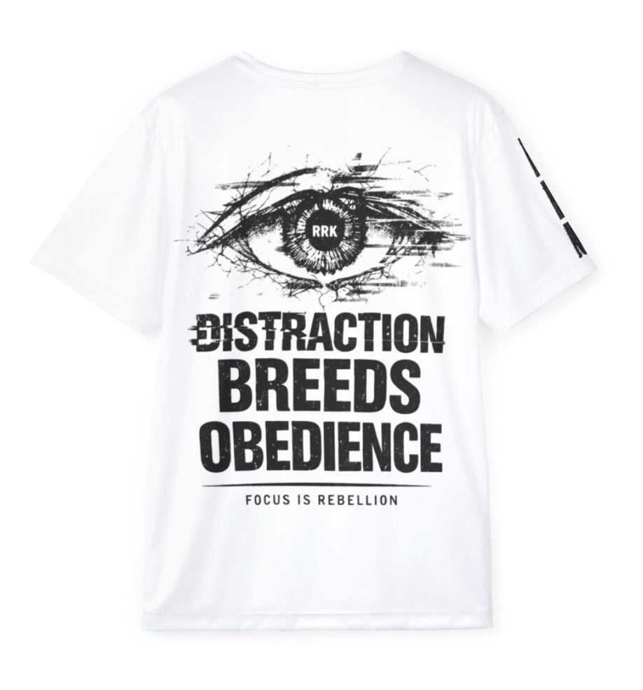 RRK Focus is Rebellion men’s T-shit. Streetwear. Casual men’s tee