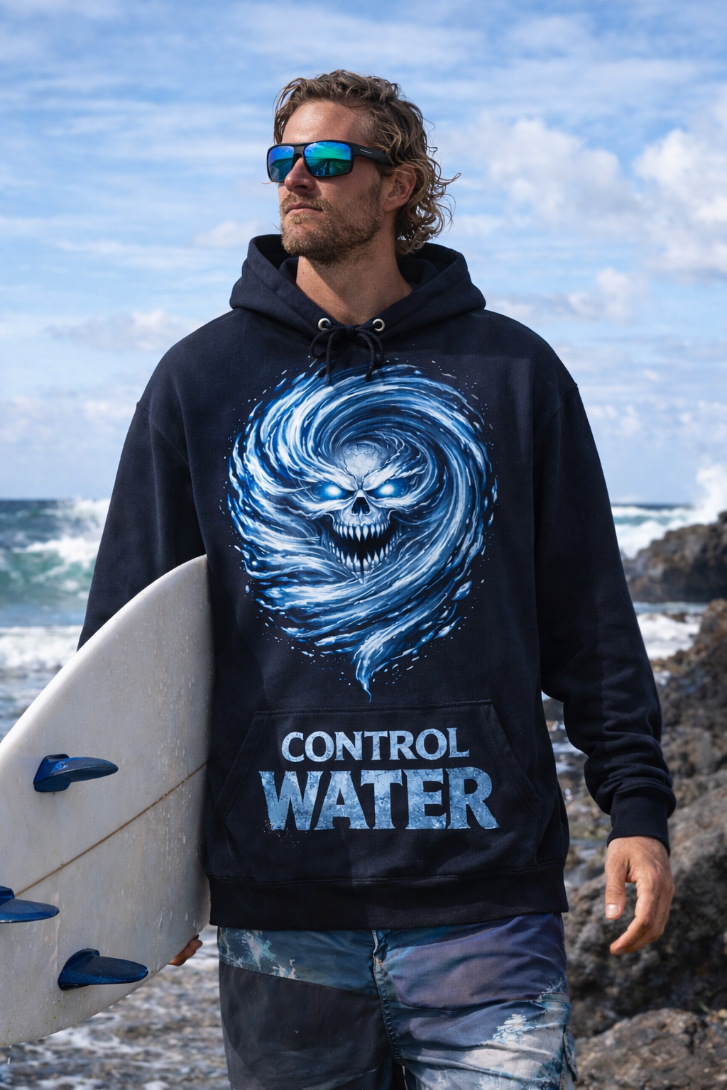RRK ELEMENTS - CONTROL WATER Men’s Hoodie