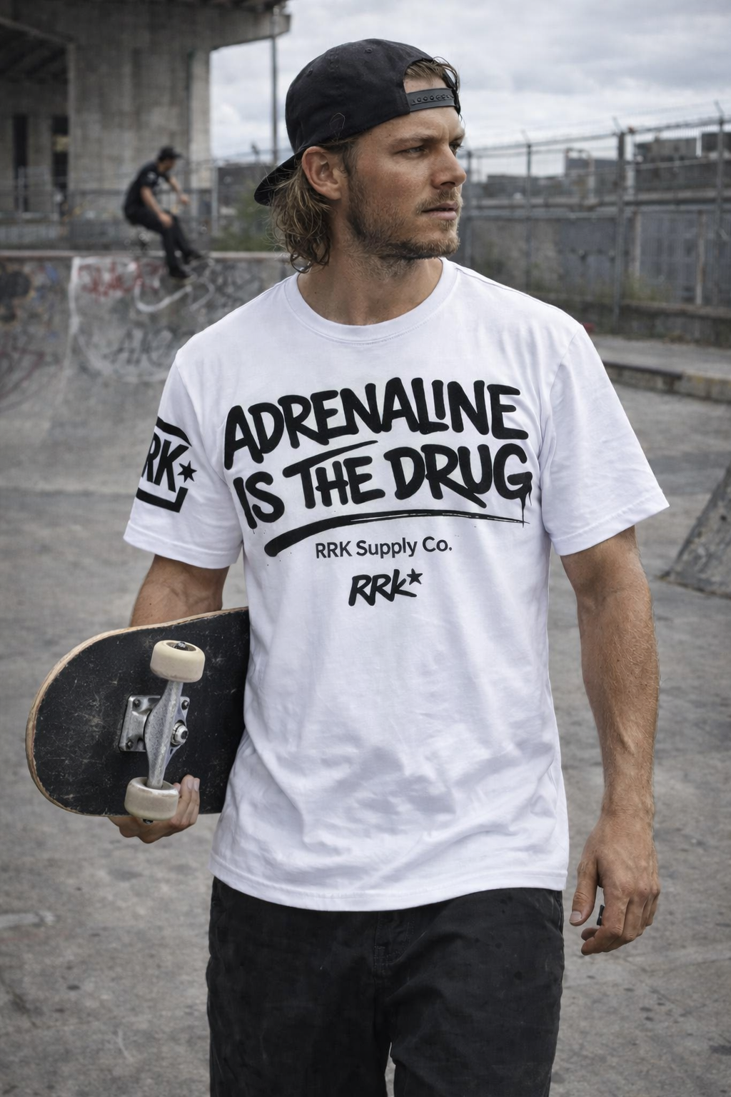 RRK Adrenaline is the drug men’s T-shirt