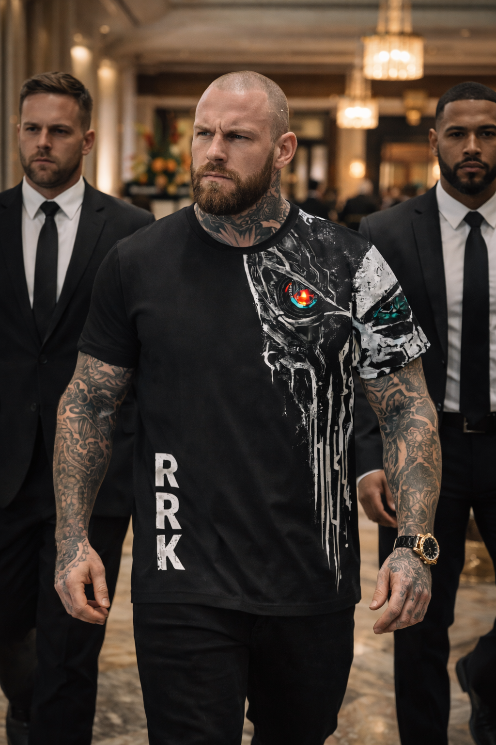 RRK Alien Skull men’s T-shirt