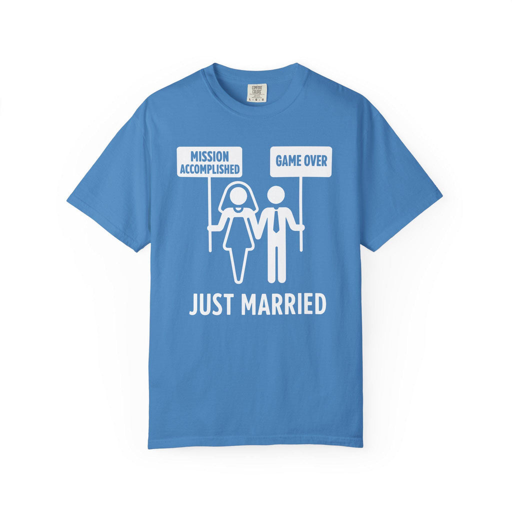 RRK Street Wear JustMarried T-Shirt, Graphic Shirt, Mens Tee, Streetwear, Casual Wear for men