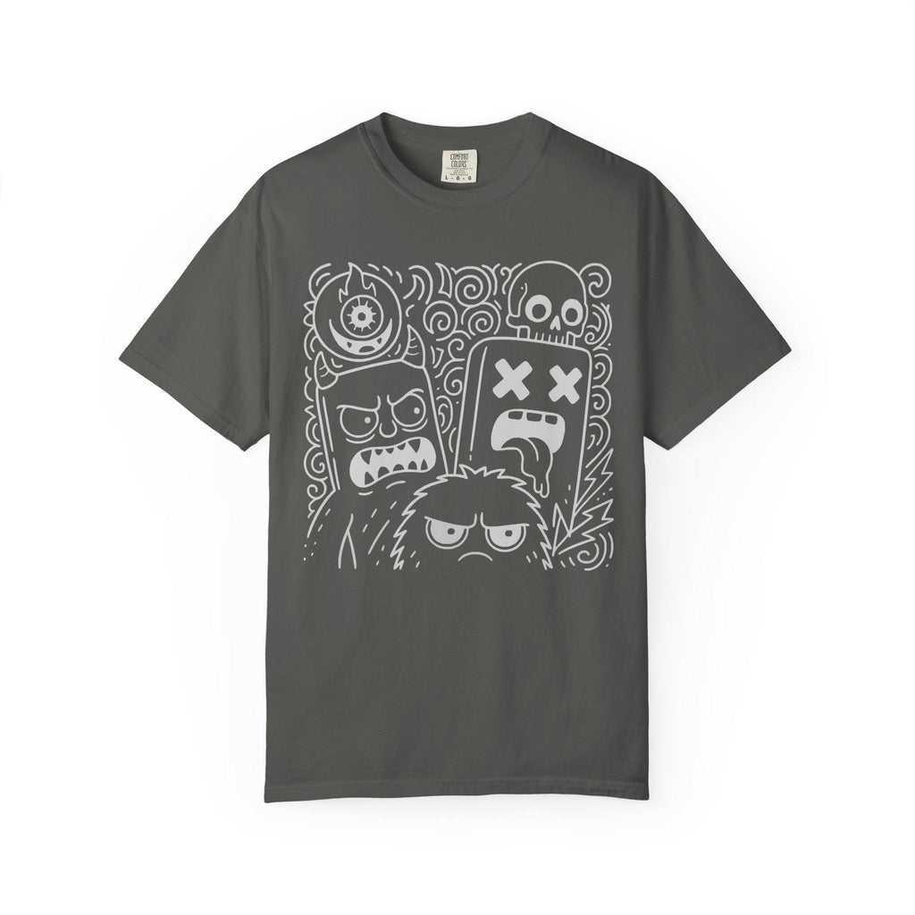 RRK Street Wear Dark EvilDoodle T-Shirt, Graphic Shirt, Mens Tee, Streetwear, Casual Wear