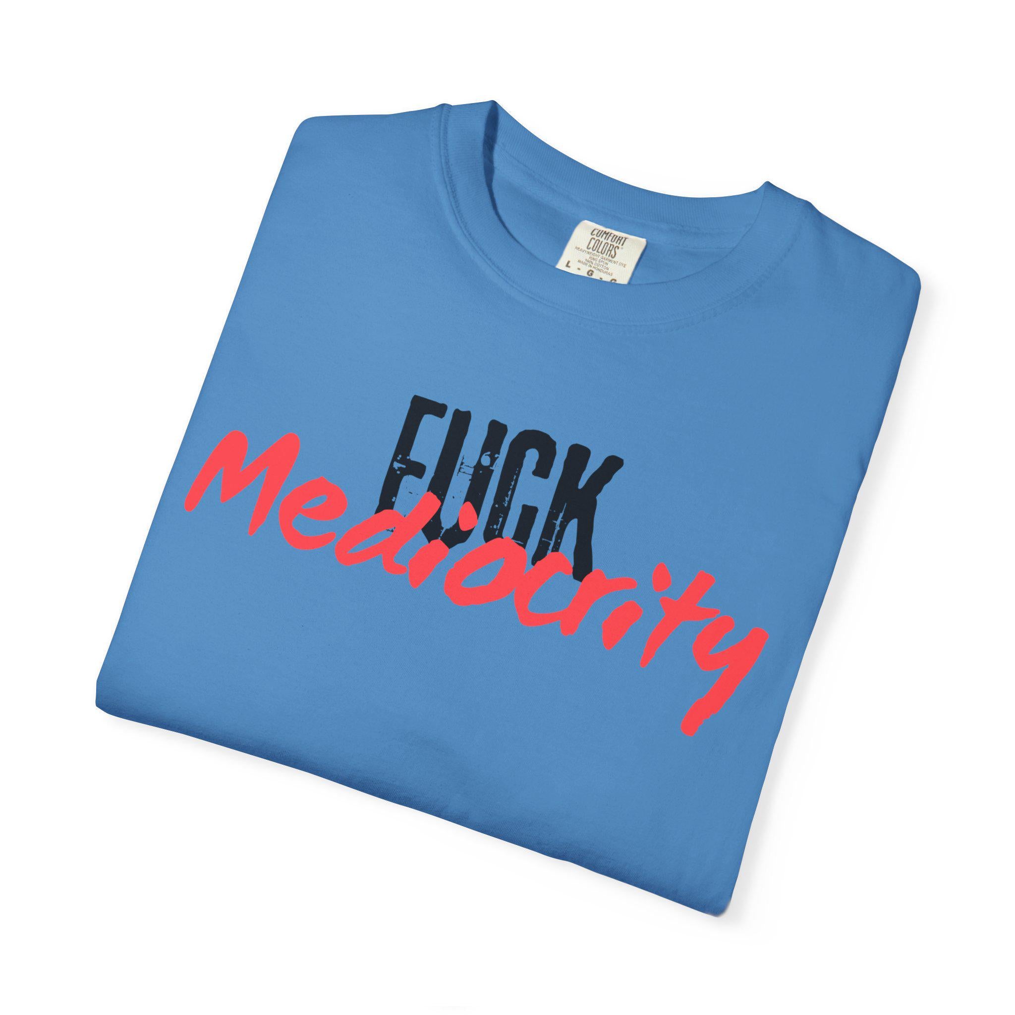 RRK Street Wear FuckMediocrity T-Shirt, Graphic Shirt, Mens Tee, Streetwear, Casual Wear for men