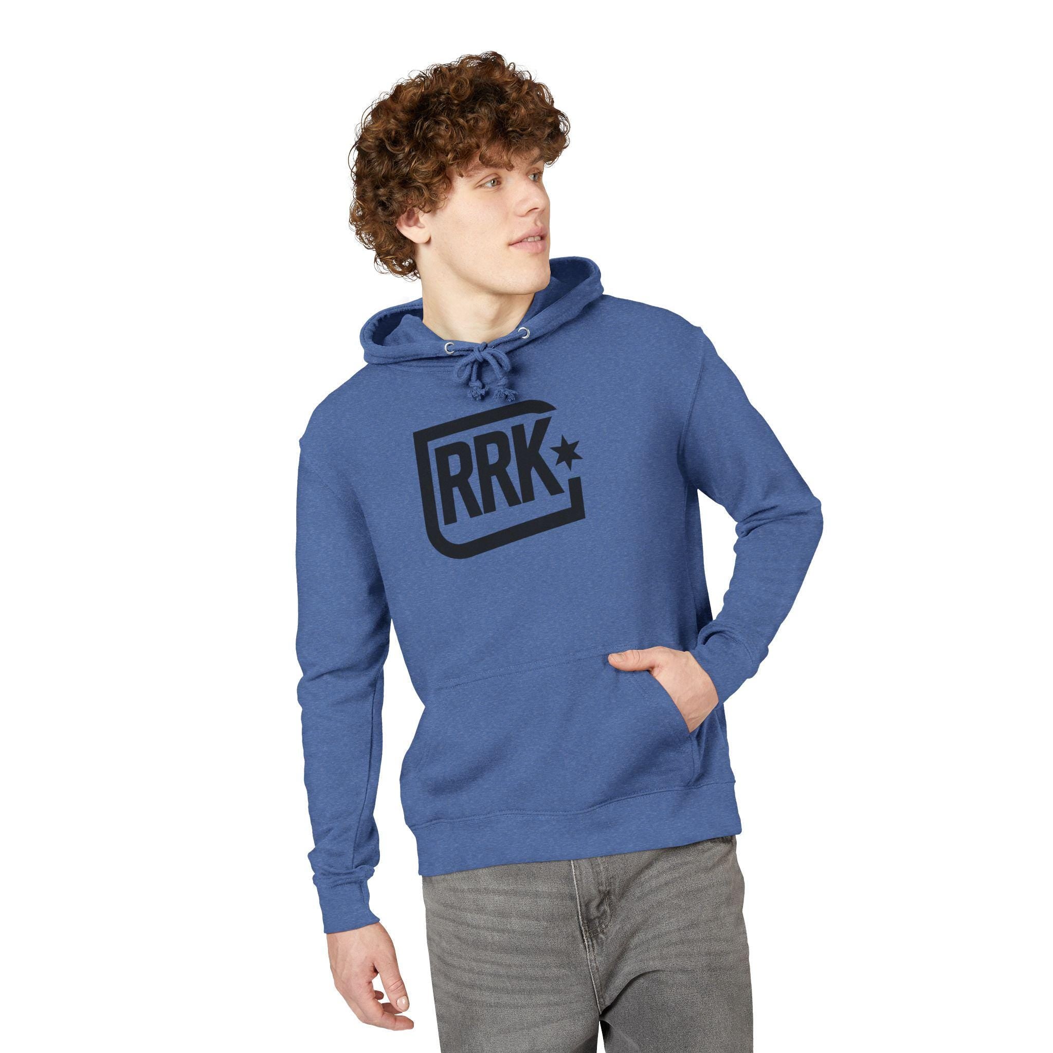 RRK Street Wear Graphic RRK Hoodie, Cozy Casual Wear, Perfect Gift for Friends, Trendy Streetwear, Graphic Pullover