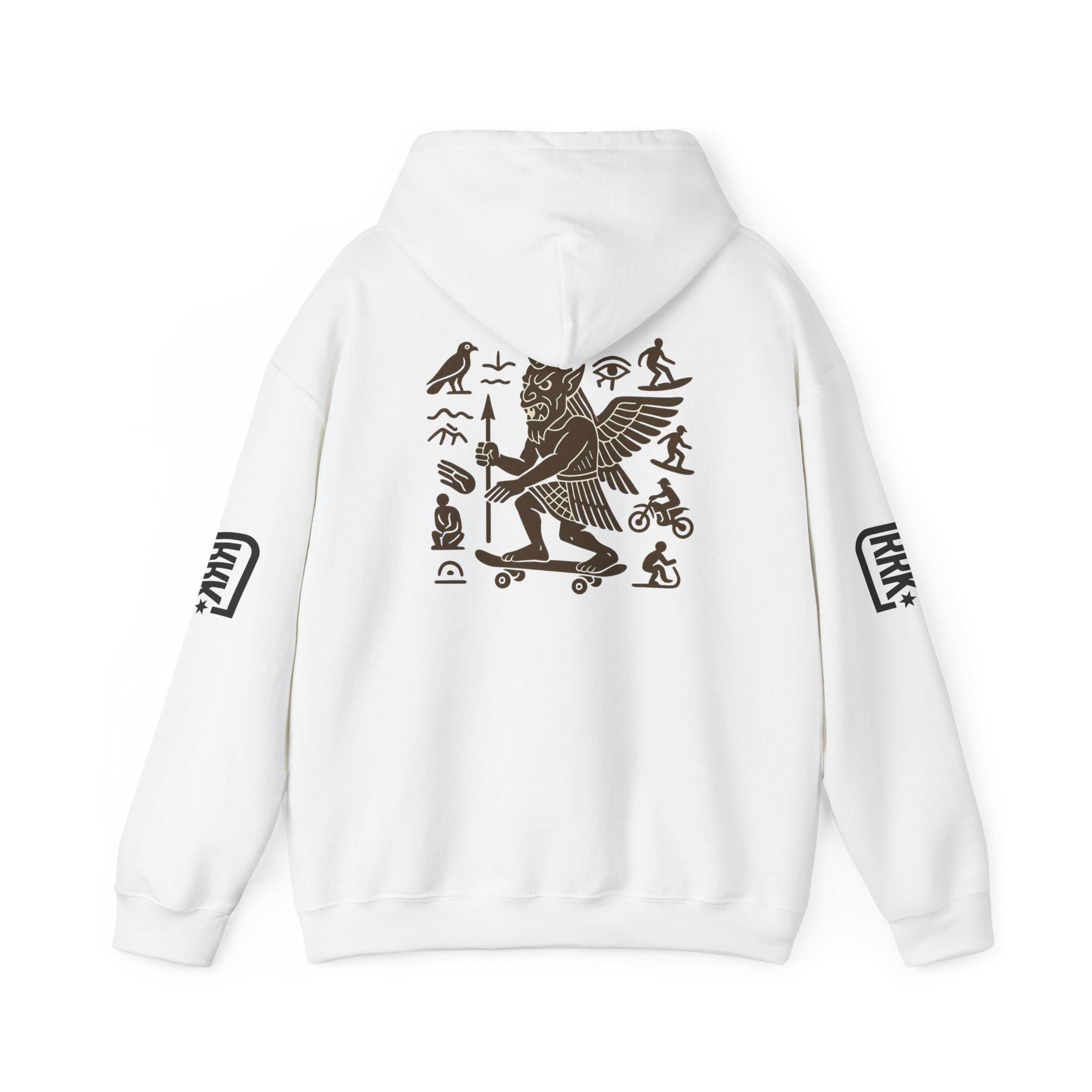 RRK Street Wear Anunaki Hoodie - Mens Hoodie, Cozy Heavy Blend Hoodie, Stylish Urban Clothing