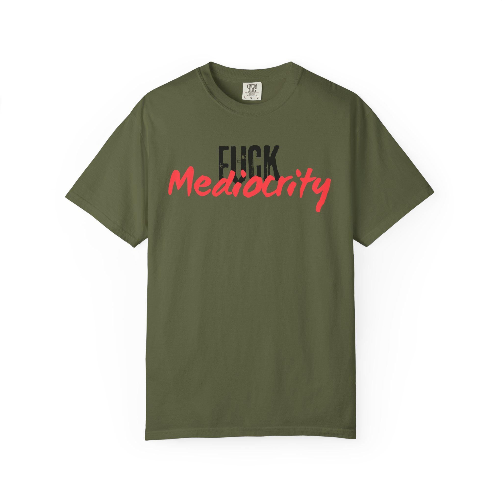 RRK Street Wear FuckMediocrity T-Shirt, Graphic Shirt, Mens Tee, Streetwear, Casual Wear for men